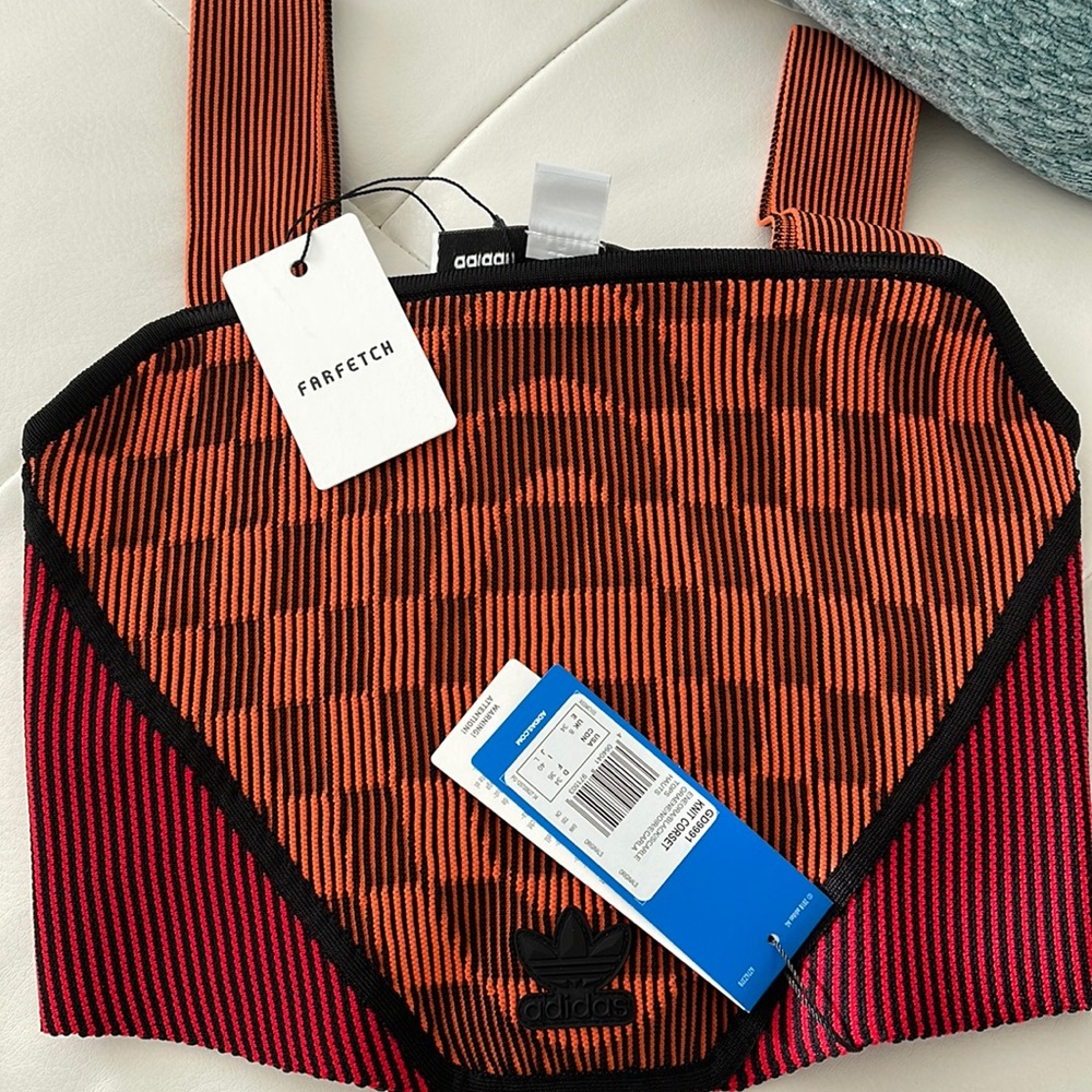 Brand new adidas poalina Russo crop top
